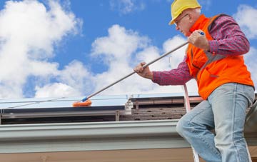 Llangloffan soft wash roof cleaning